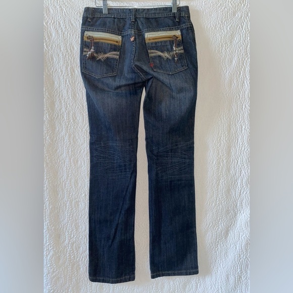 New London Amoureusement By Anthony Frym Relaxed Straight Leg Jeans - Picture 4 of 14